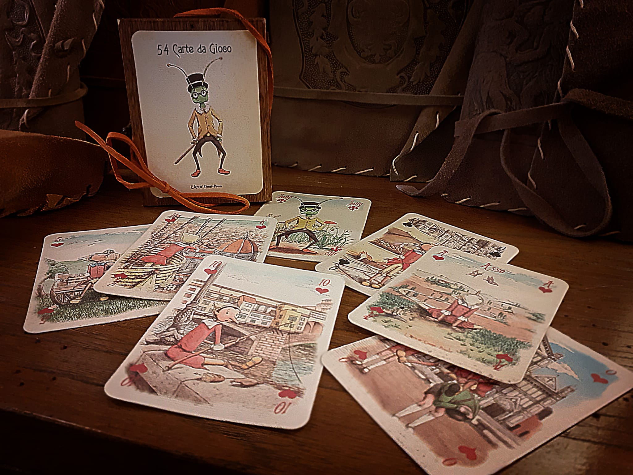Carte da Gioco "Pinocchio a Firenze