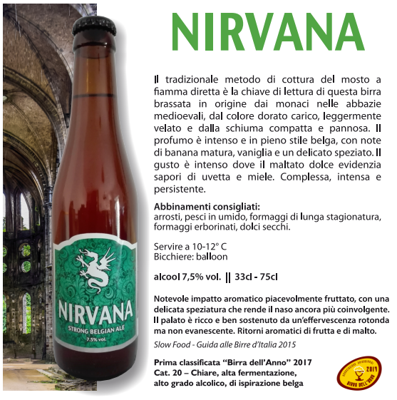 NIRVANA - Belgian golden strong ale 75 cl