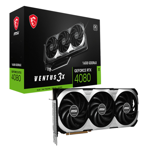 VGA MSI RTX 4070 TI VENTUS 3X 12G O C 12GB DDR6X 192BIT HDMI/3*DP 285W