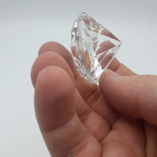 Cristallo a Forma di Diamante trasparente - Ichthys - CTI003
