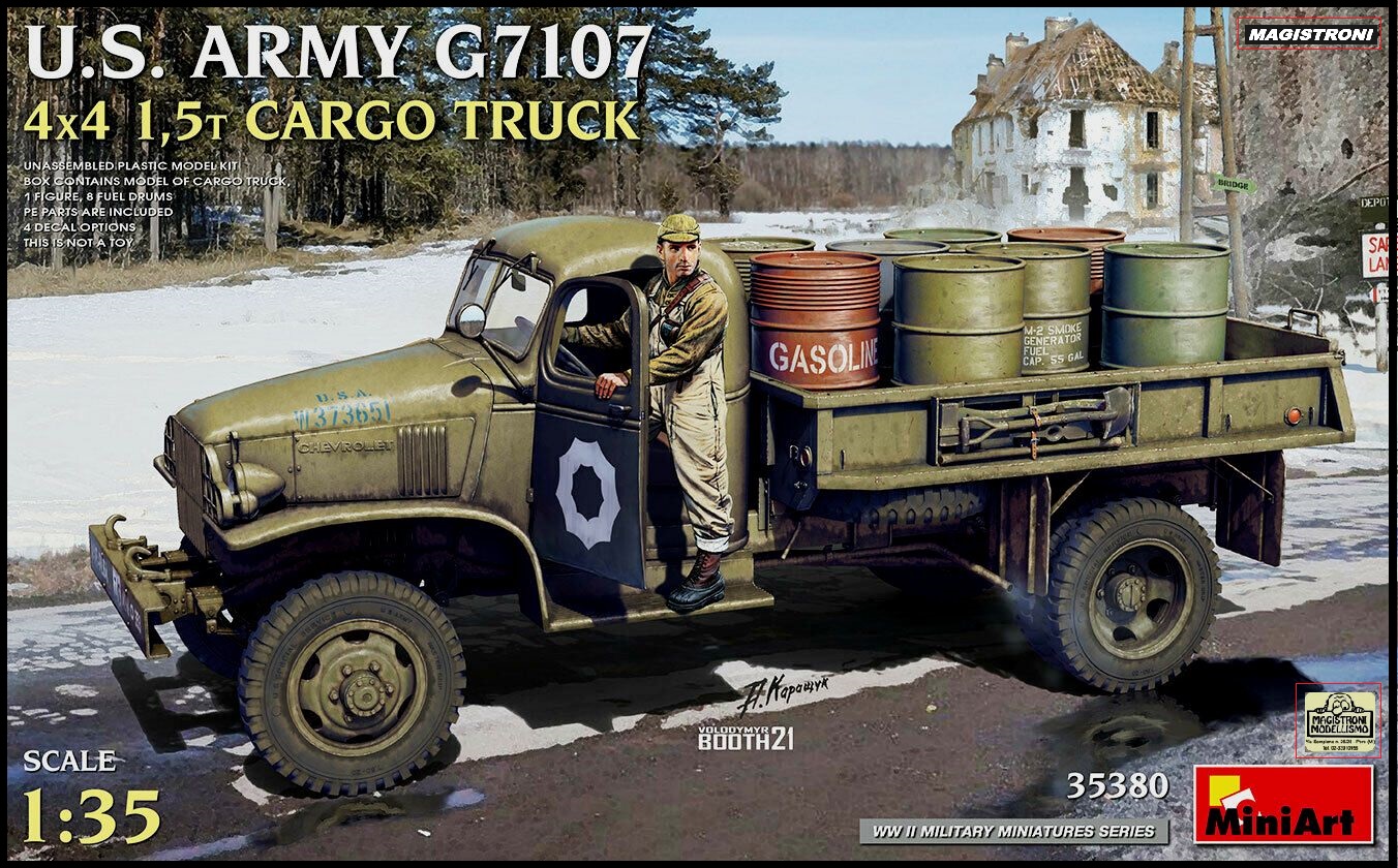 U.S. ARMY G7107 4X4 CARGO TRUCK