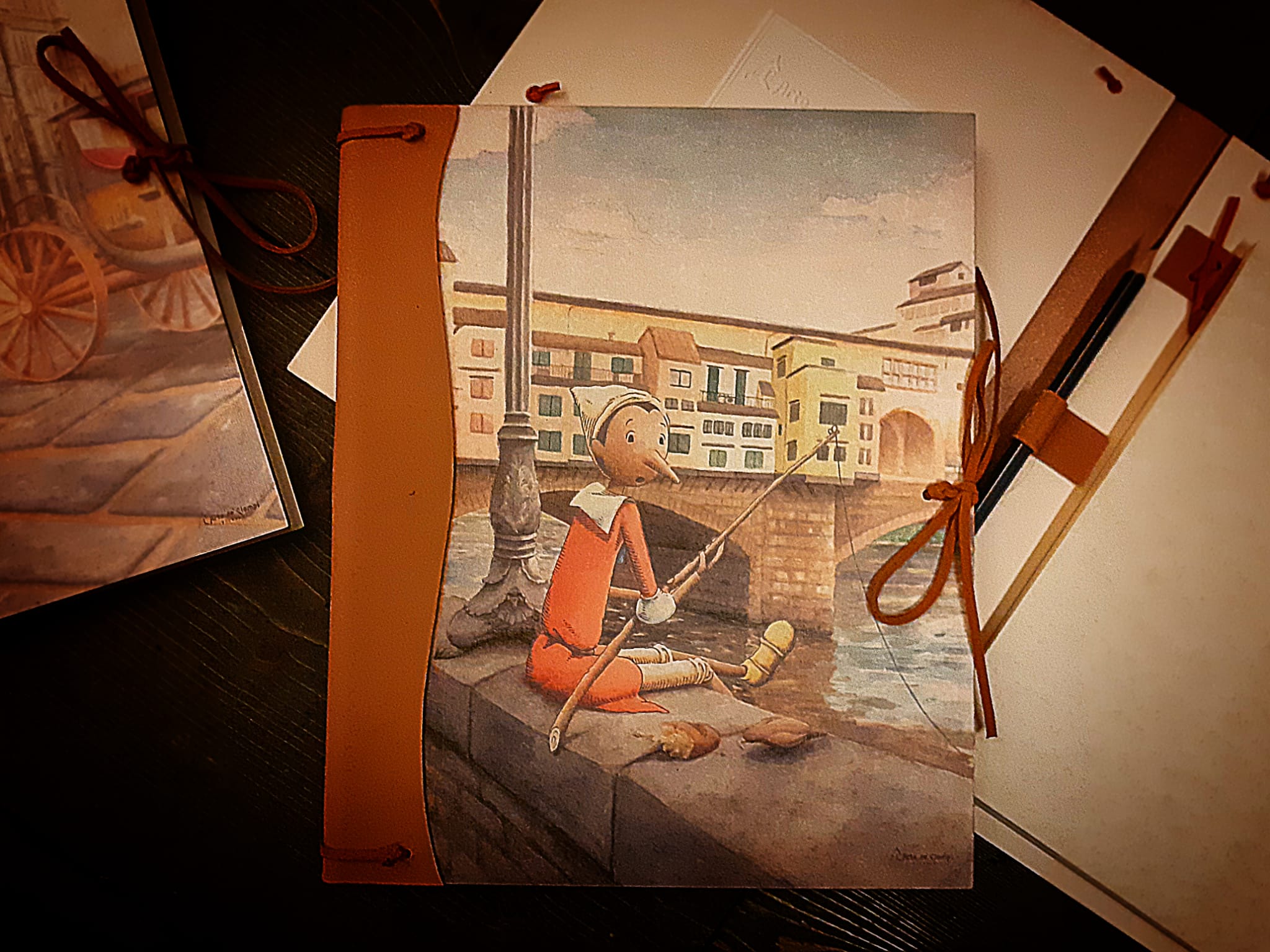 Album disegno Sketch - Pinocchio Ponte Vecchio