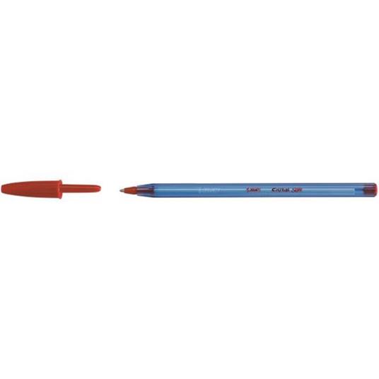 BIC CRISTAL SOFT PENNA TRATTO MEDIO ROSSA