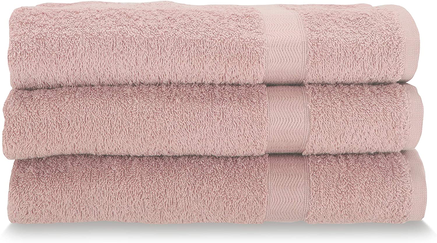 Gabel Asciugamani Viso, Spugna di Puro Cotone, 60 x 100 cm,Set da 3 Pezzi