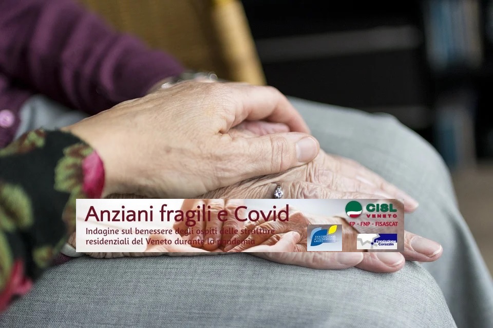 Case di Riposo: anziani fragili e Covid. Indagine sul benessere degli ospiti. Partecipa al sondaggio.