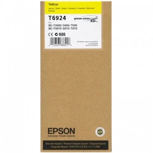Cartuccia Originale Epson T6924 Giallo 110ml