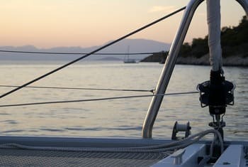 catamarano in Grecia