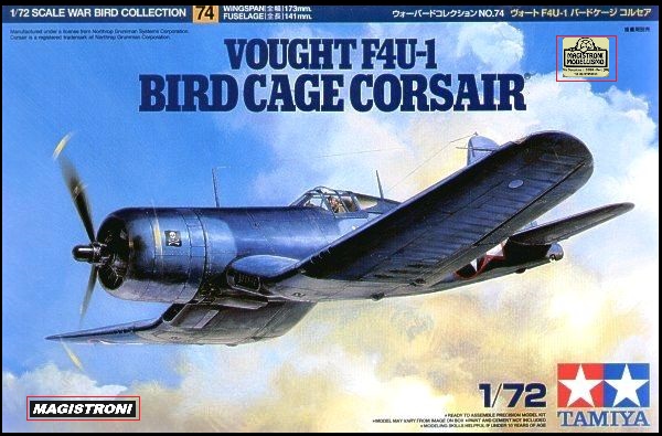 VOUGHT F4U-1 BIRD CAGE CORSAIR