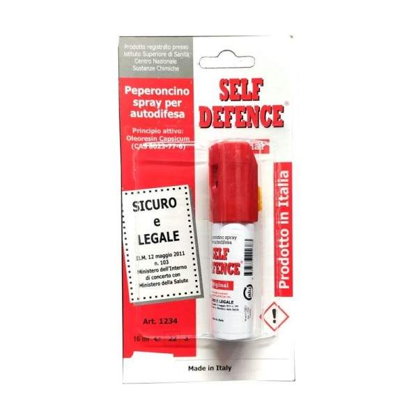 SPRAY AL PEPERONCINO SELF DEFENCE 16ML