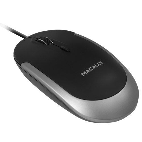 MOUSE OTTICO MACALLY USB-C BK/SPACG