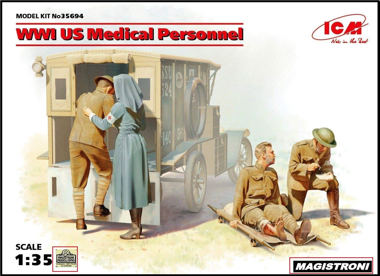 WWI US MEDICAL PERSONNEL