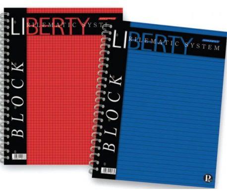 PIGNA BLOCK LIBERTY QUADERNO SPIRALATO 1R