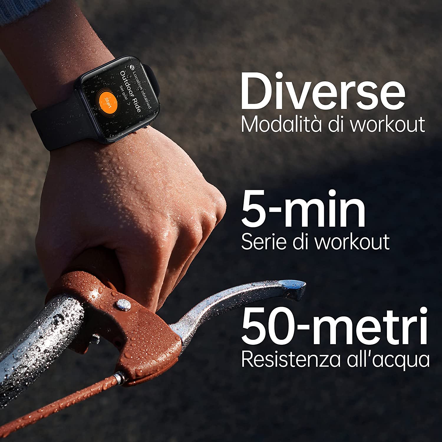 OPPO Smartwatch da 46 mm, Display AMOLED 1.91" , GPS, NFC, Bluetooth