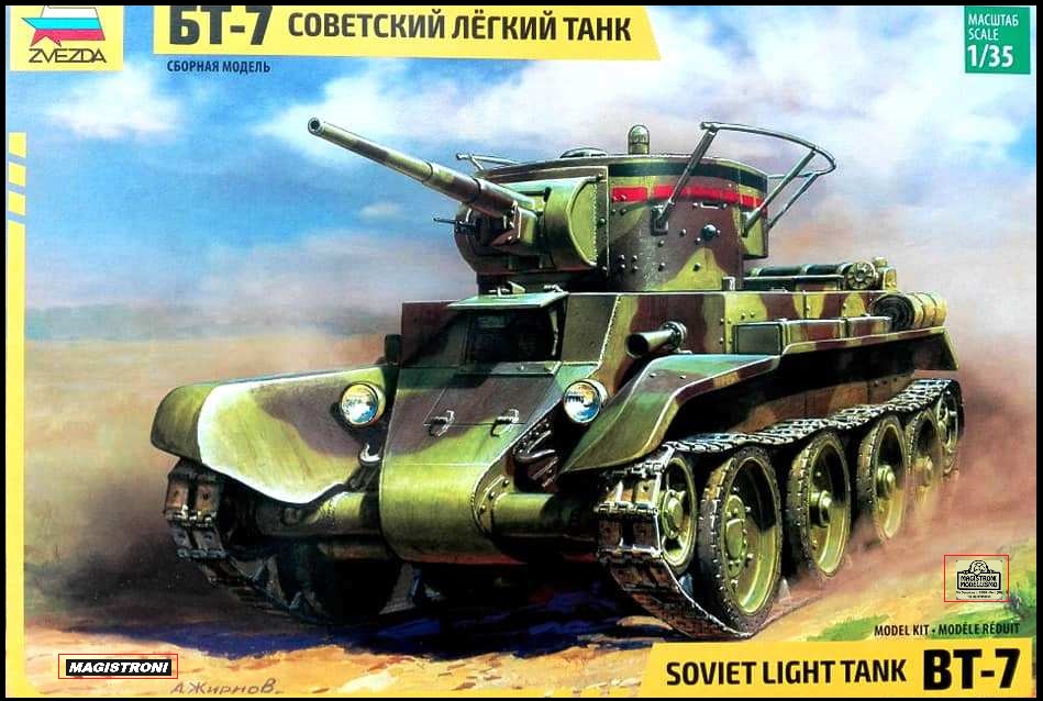 SOVIET LIGHT TANK BT7
