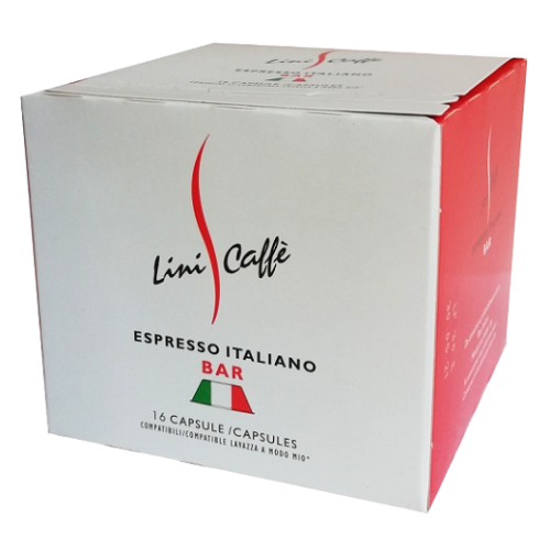 capsule caffè espresso italiano compatibile Lavazza a Modo Mio - Lini Caffè