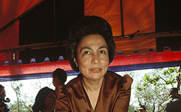La Regina Monique di Cambogia