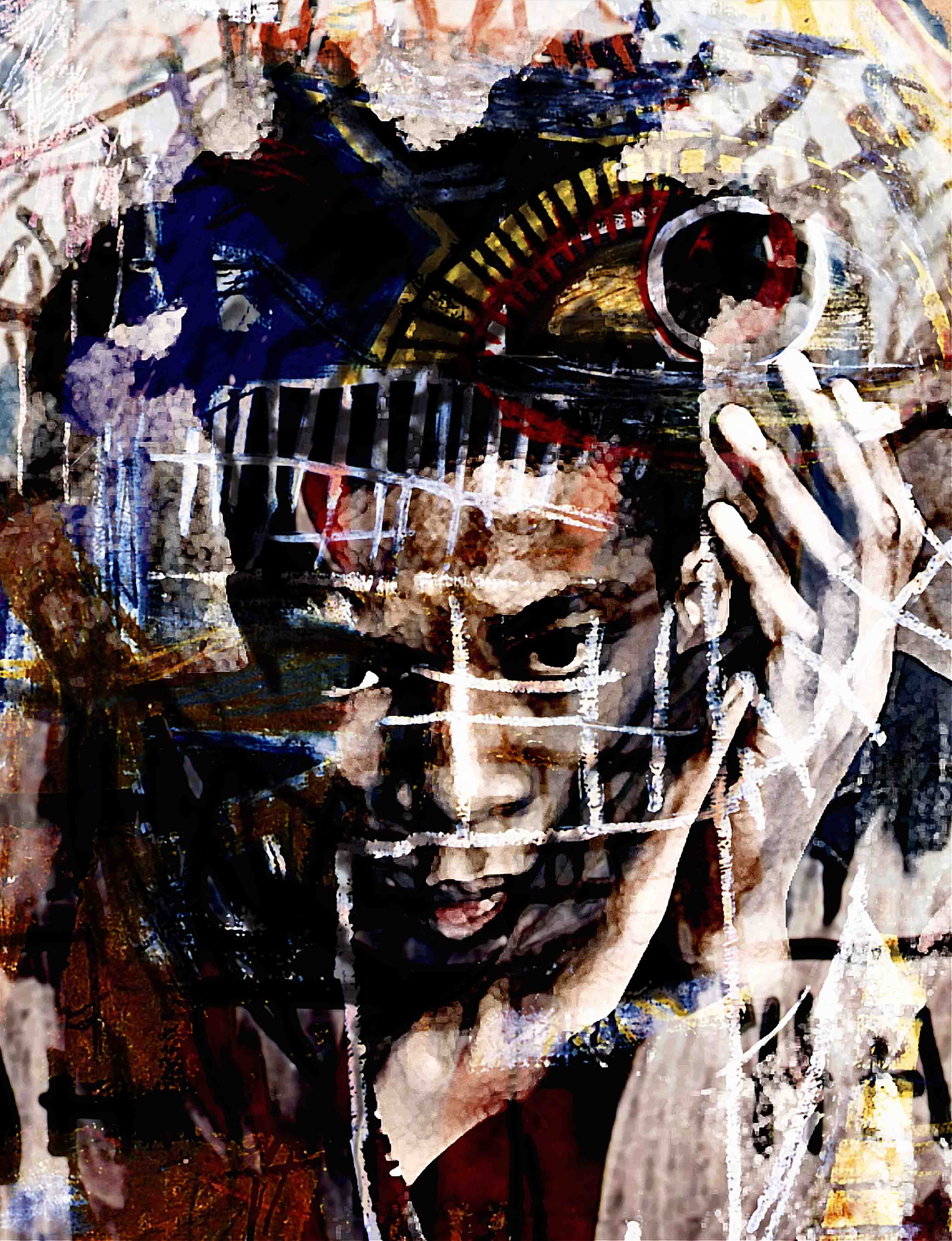 Posthumous Self Portrait_ J.M. Basquiat  2017