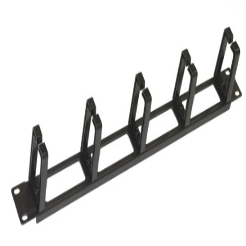 ARMADIO RACK RACCOGLICAVI 19 5 GANCI NERO IN PLASTICA