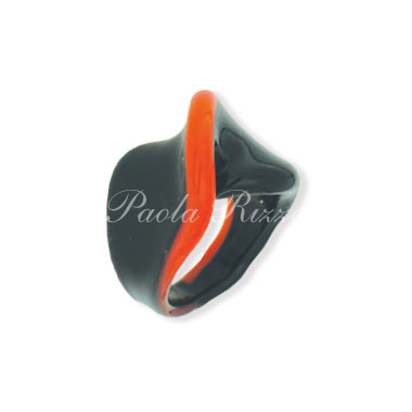Anello Dade® nero/arancione - Dade® black/orange ring