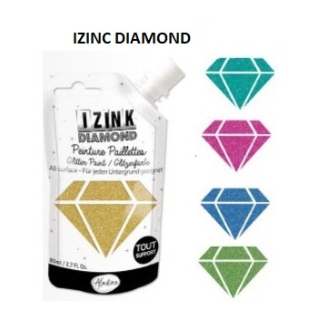 Colori glitterati IZINK - IZINK DIAMOND base