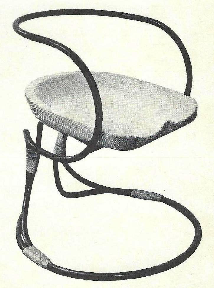VINTAGE 503  NIKOL tatlin chair / designer VLADIMIR TATLIN