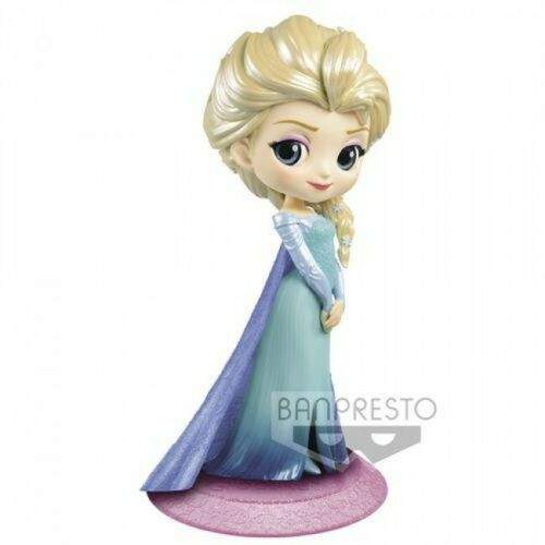 Frozen Elsa Disney Characters Glitter Line Q Posket BANPRESTO