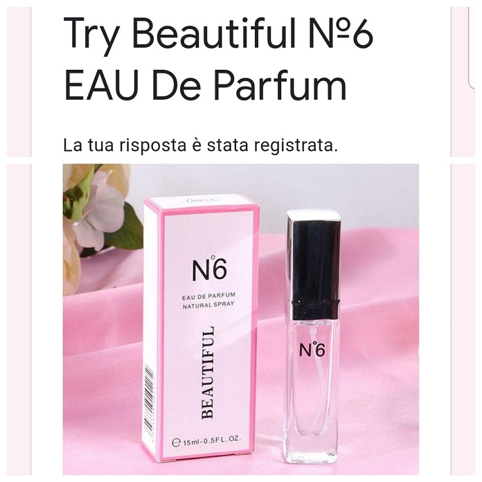 Try Beautiful №6 EAU De Parfum