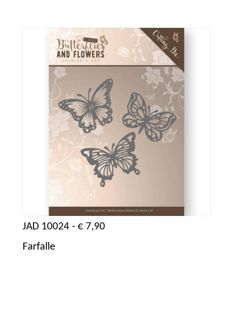 Fustelle farfalle - JAD10024  Farfalle