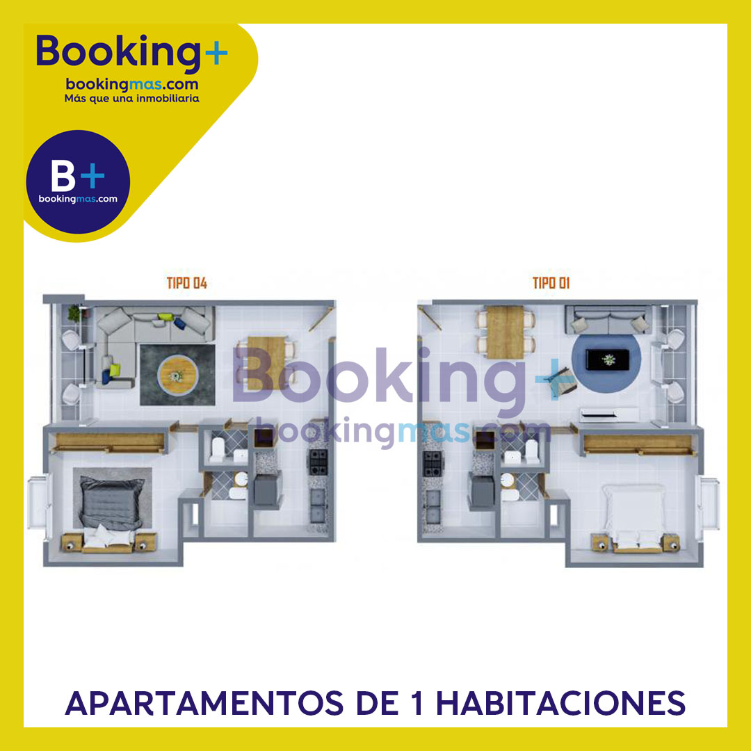 BMI 201/ 204  Apartamento en Venta, Nivel 2  Jana Massiel I  - Bella Vista - Santo Domingo - RD