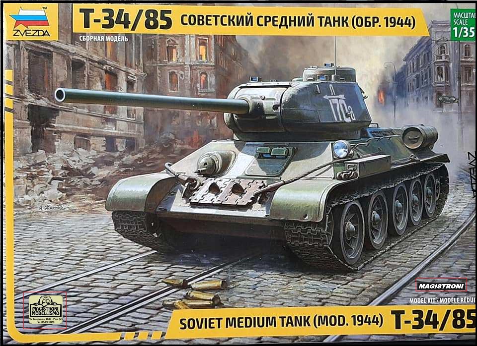 Soviet Medium Tank T34/85 (MOD. 1944)