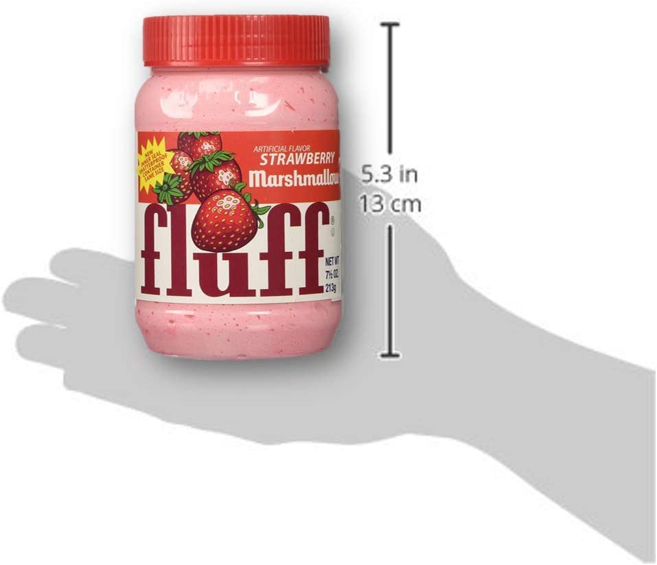 Rif_404 Fluff Marshmallow Creme Strawberry (213g)