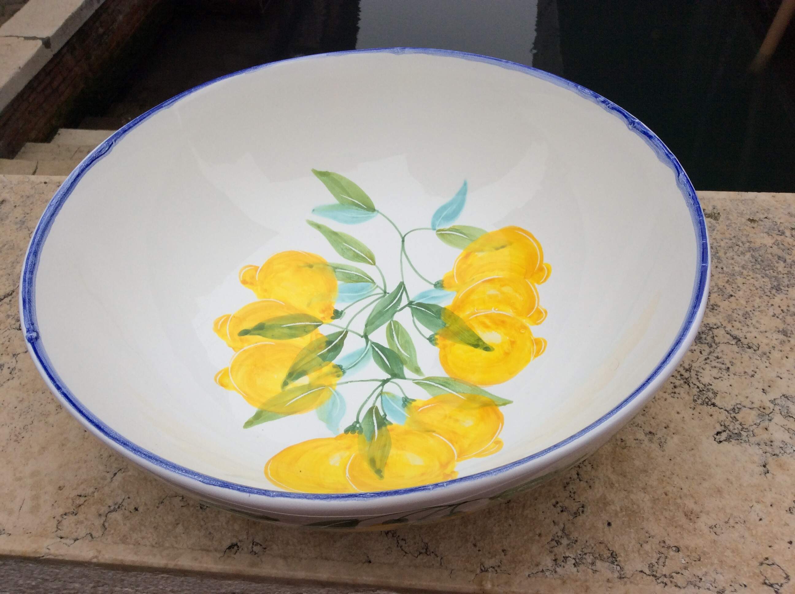 bowl lemon 30 cm diameter