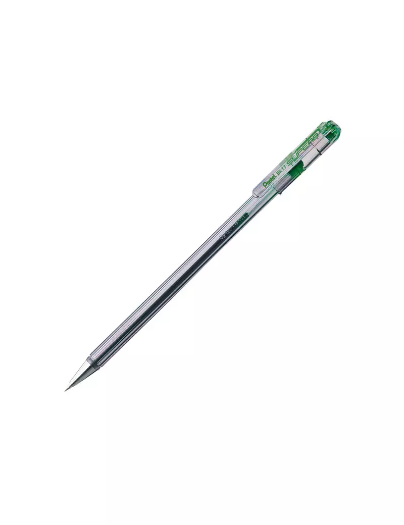 PENTEL SUPERB PENNA RICARICABILE 0.7MM VERDE