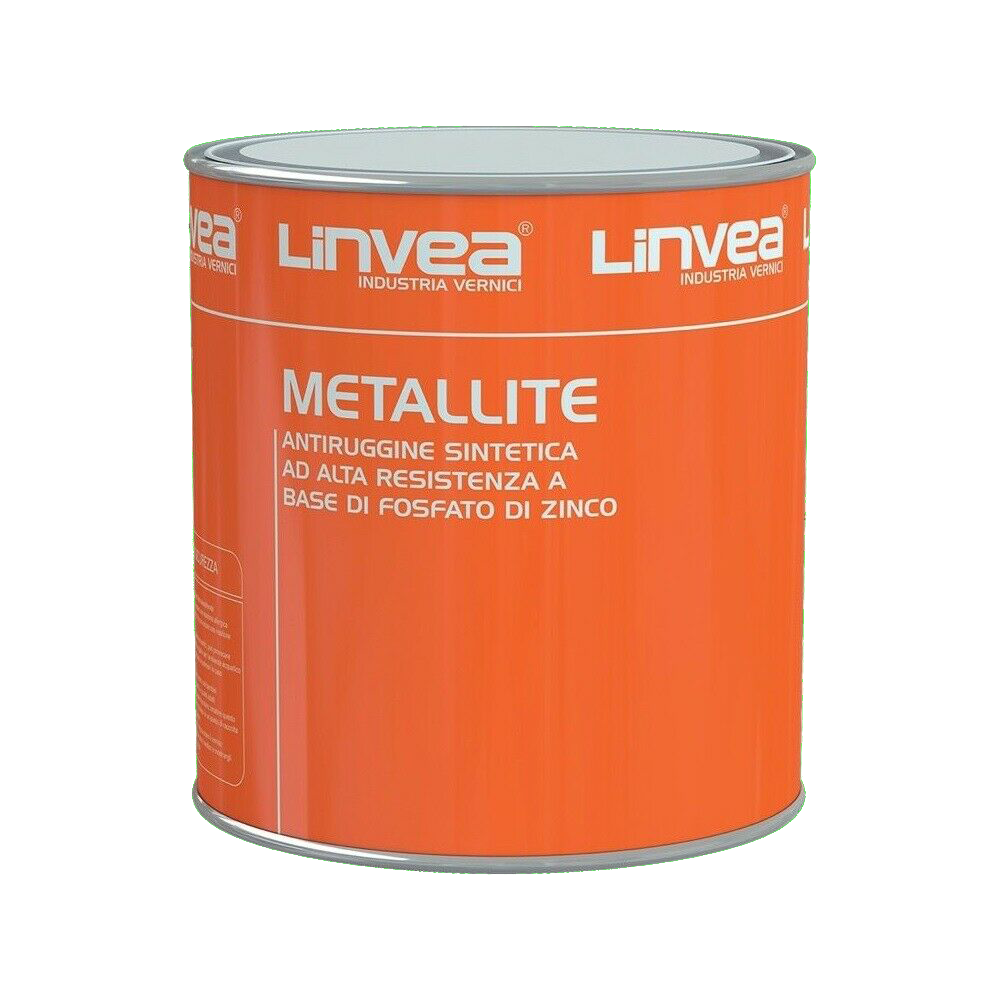 LINVEA -  Metallite 0,5 lt, - Antiruggine a  base di solvente