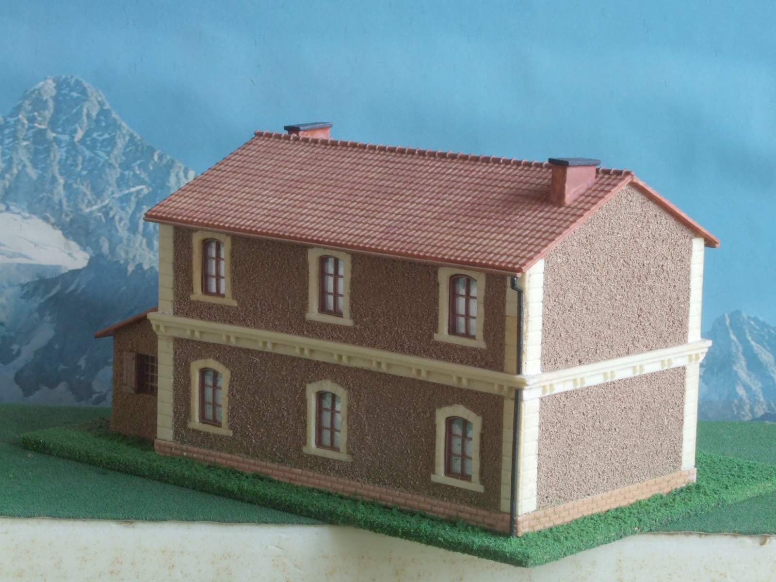 Casa di campagna - Edificio stile Italiano per modellismo scala HO - 1:87 Krea