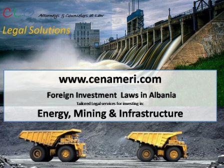 Energy Mining infrastructure Firm Albania Tirana-CLO Legal Solutions webjpg