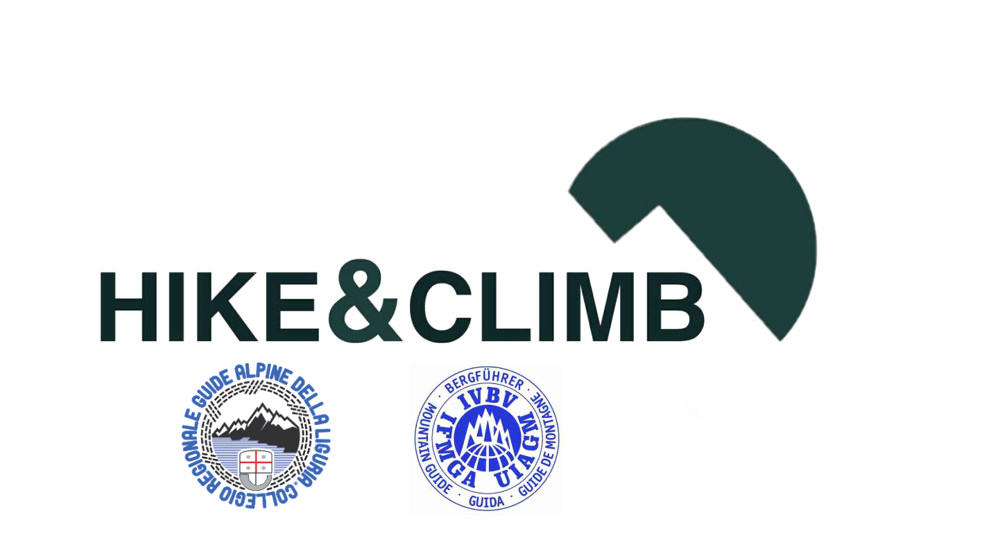 Logo Hihe&Climb, Guide Alpine Liguria, Guide Alpine UIAGM-IFMGA