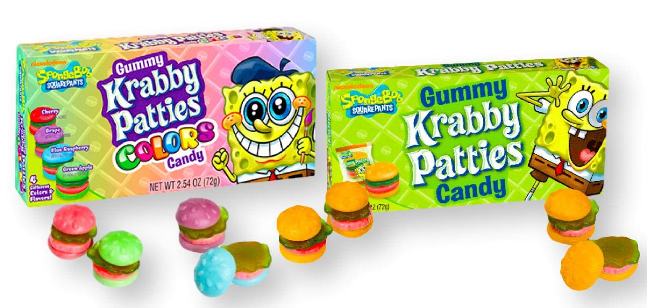 Rif_472 Spongebob Squareppants Gummy Krabby Patties Colors