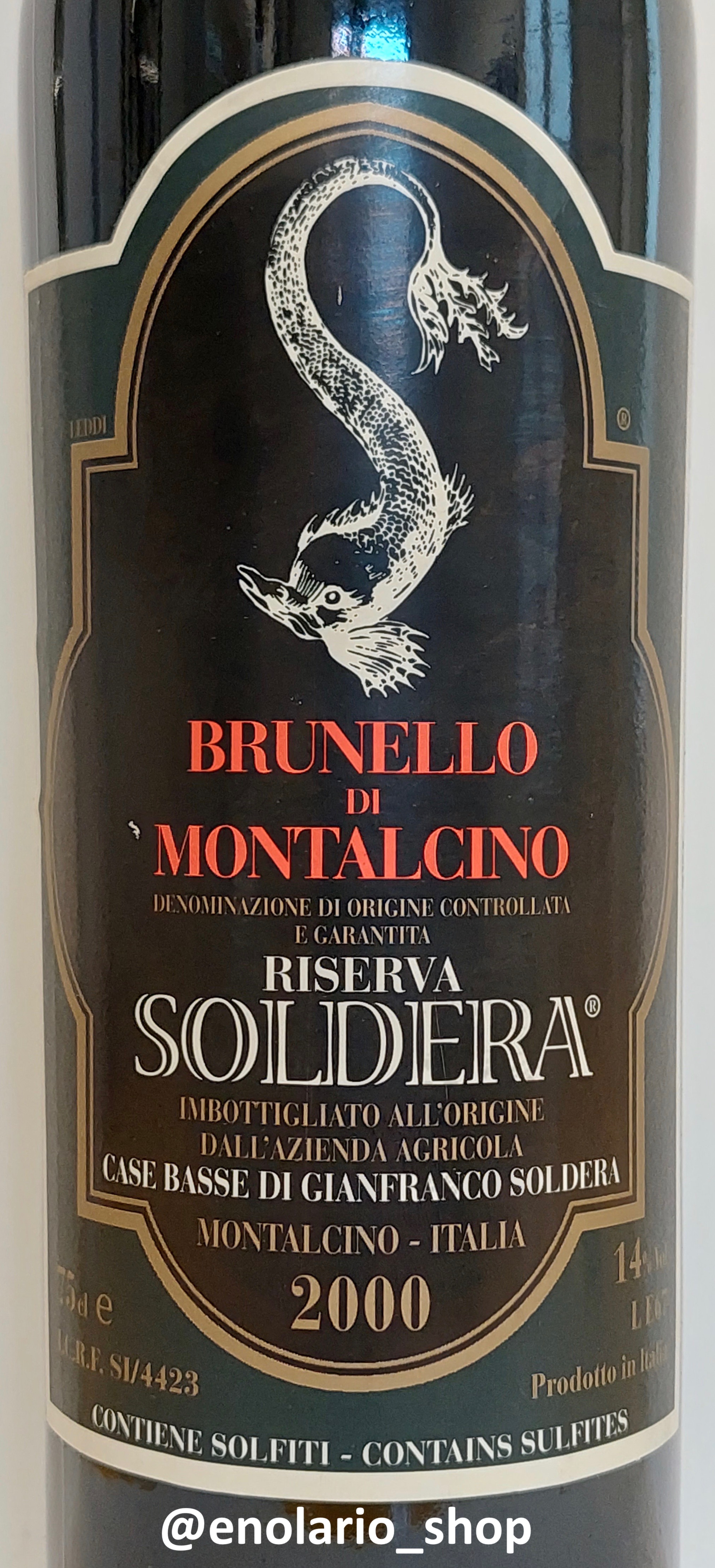 Case Basse Soldera Brunello di Montalcino Riserva 2000
