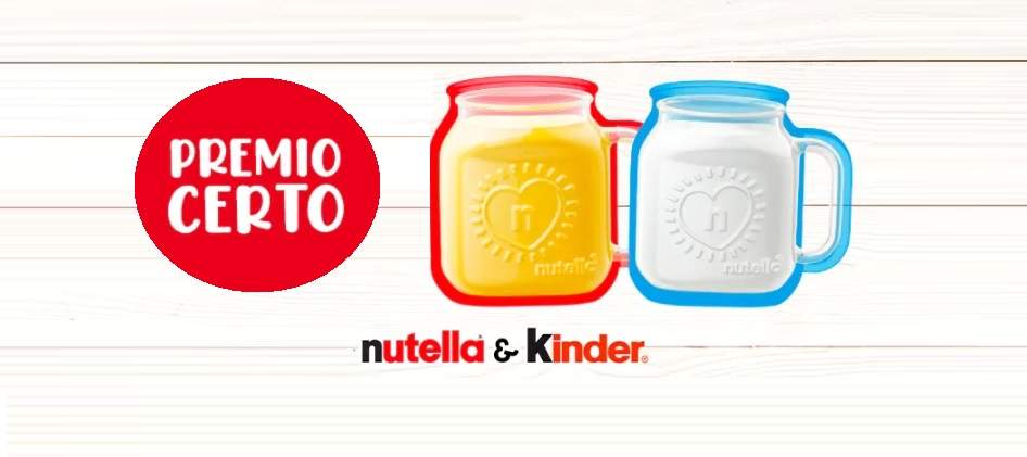 Tazze Nutella in Omaggio “WELOVECOLAZIONE TAZZE NUTELLA 2022”