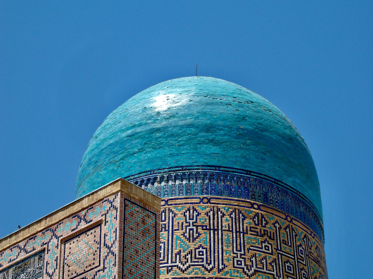 Cupola azzurra, Samarcanda, Uzbekistan, sfumature