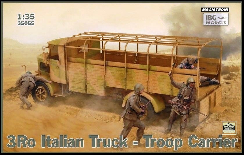 3Ro ITALIAN TRUCK Troop Carrier
