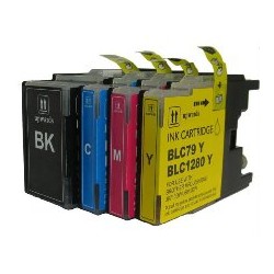 KIT CARTUCCE COMPATIBILI BROTHER LC-1240/1280/1220