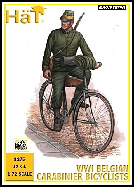 WWI BELGIAN CARABINIER BICYCLISTS