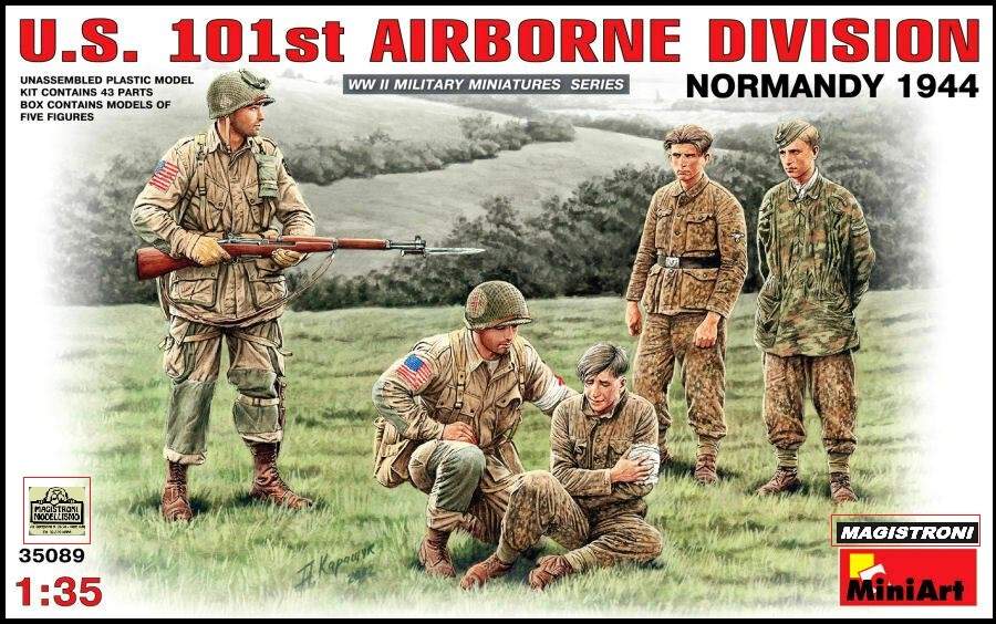 U.S.101st AIRBORNE DVISION NORMANDY 1944