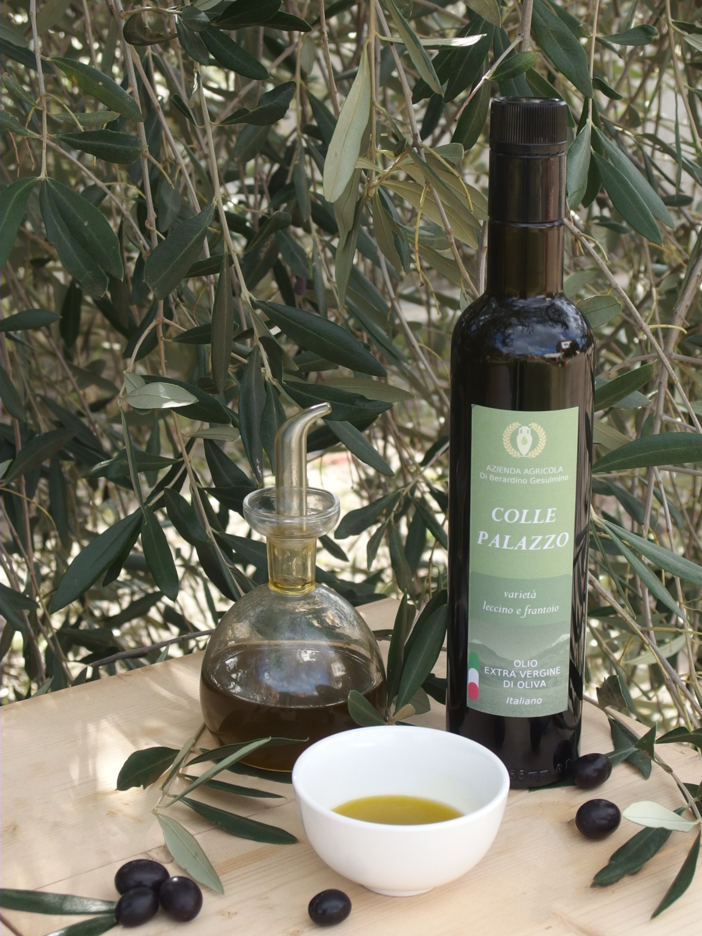 Olio extravergine di oliva Colle Palazzo, extravirgin olive oil