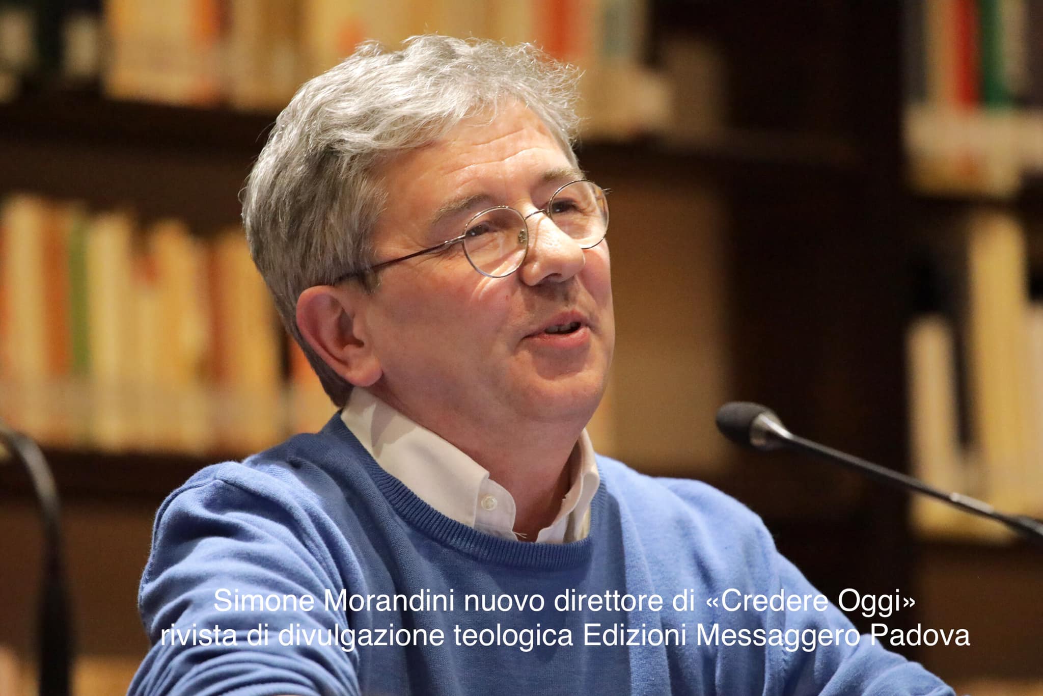 Simone Morandini nuovo direttore di «Credere Oggi», dopo 42 anni di pubblicazioni un laico guida la rivista di divulgazione teologica di EMP