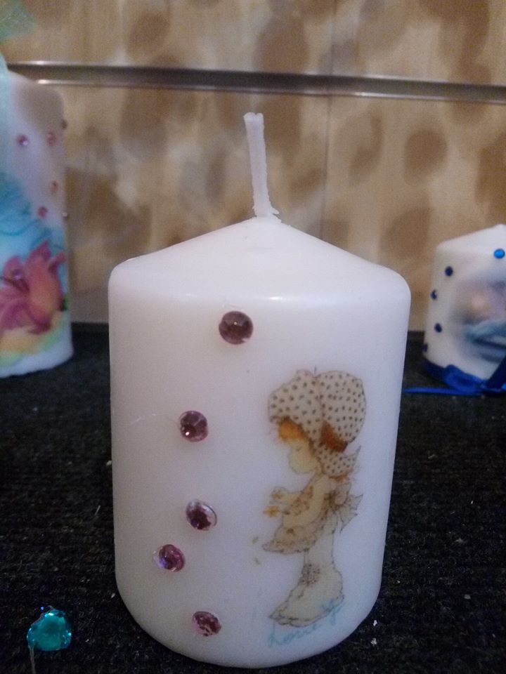 candela personalizzata