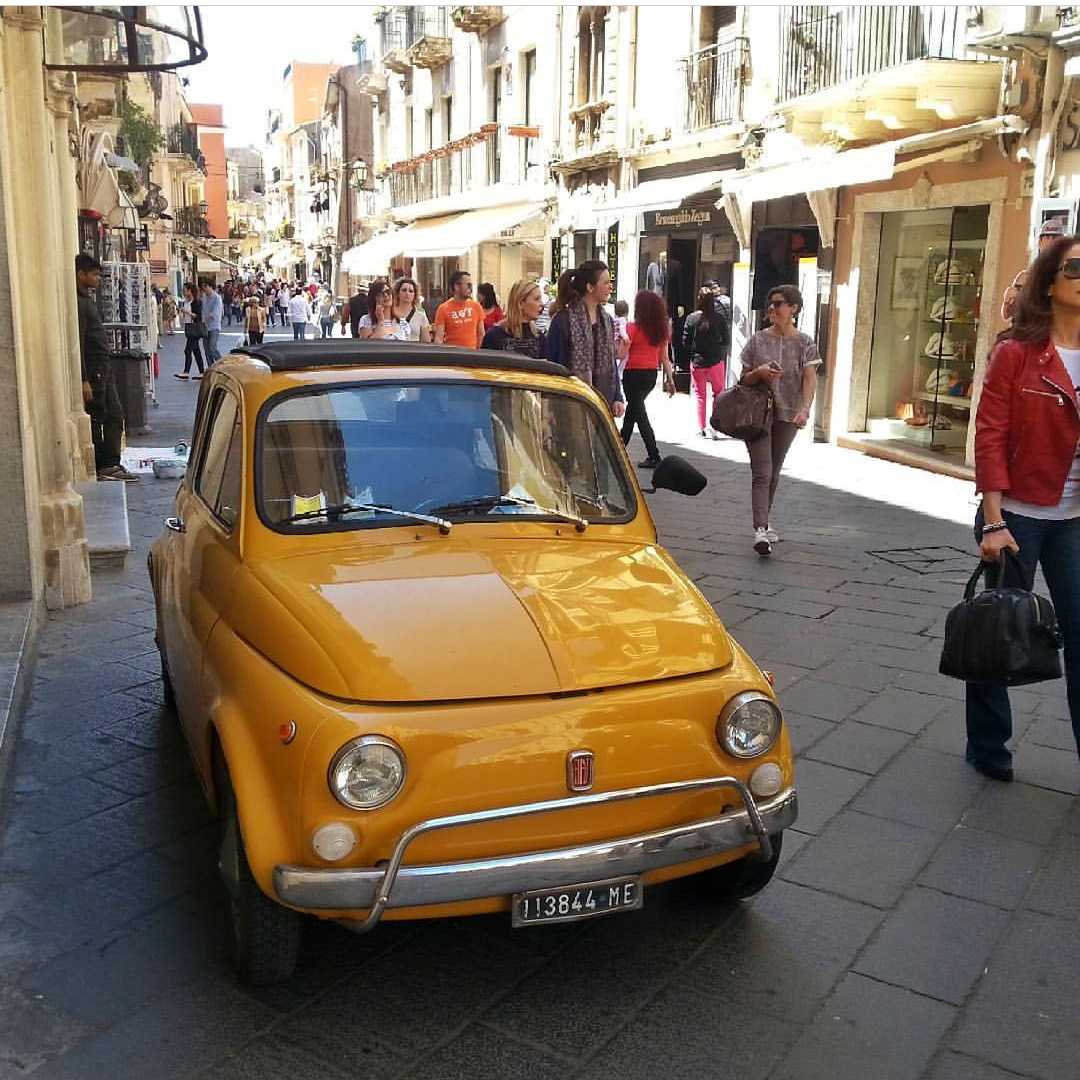 Orange Fiat500