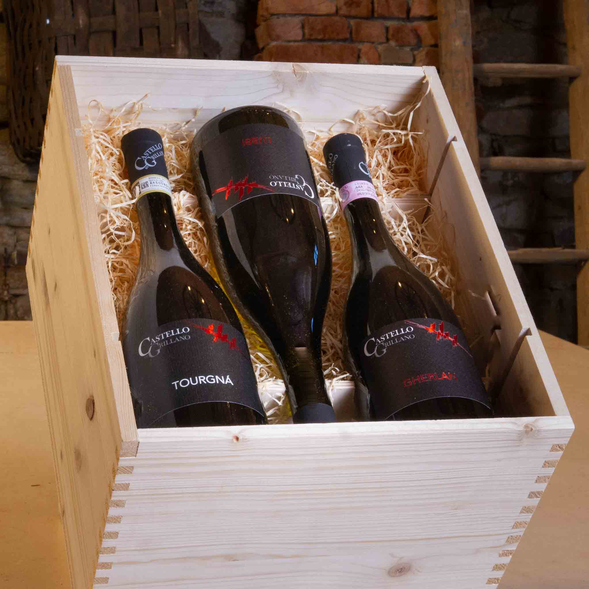 Confezione Regalo "Le Selezioni: vini di pregio affinati in rovere"